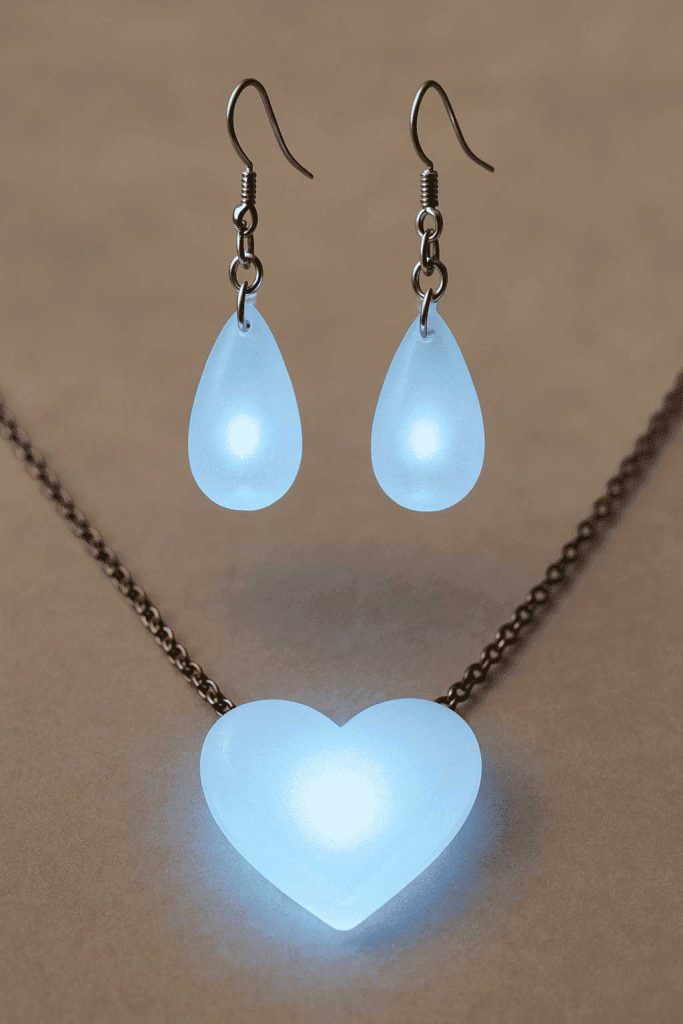 Gems That Glow - Open-Source Projects for Light-Up Earrings and Necklaces